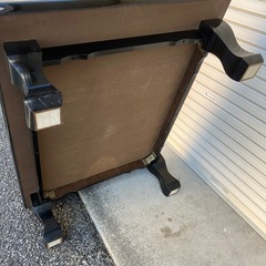 ローテーブル　大型　竹の柄の画像