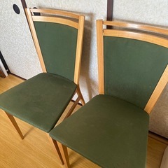 ダイニングチェア 2脚 椅子の画像