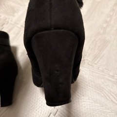 スウェードショートブーツ　Mサイズの画像
