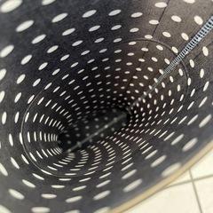 ドット柄 長靴の画像