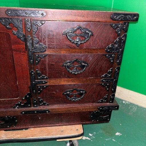 岩谷堂箪笥 ショップ 総桐無垢 幅105.7cm 日本製 国産 桜木家具