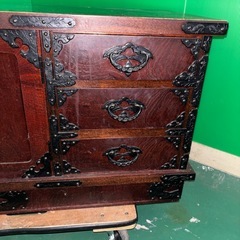 岩谷堂箪笥 総桐無垢 幅105.7cm 日本製 国産 桜木家具の画像