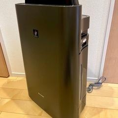 ★美品 SHARP 加湿空気清浄機 KC-J50-H 2020年式　インフルエンザ対策に★の画像
