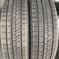 14インチアルミホイール スタッドレス155/65R14 4本 バリ溝　ブリジストン VRX2の画像