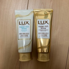 決まりました★新品　LUX 洗い流すとりーとめトリートメントの画像