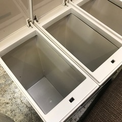 万代店　ゴミ箱3連　キャスター付の画像