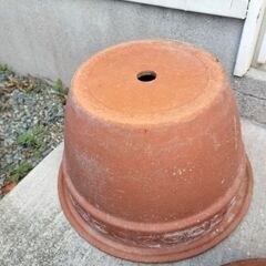 植木鉢まとめて5個(3種類)の画像