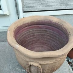 植木鉢まとめて5個(3種類)の画像