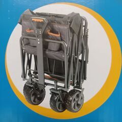 海外・日本製品のサルベージ品　マックスポーツ　折りたたみワゴン　箱破れ。の画像