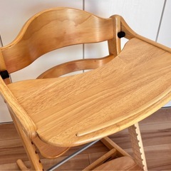 大和屋 すくすくチェア プラス ベビーチェア の画像