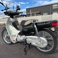⭐️スーパーカブ50.セルスタート付き4速モデル⭐️プラグなど新品交換済で快調⭐️50cc原付オートバイ⭐️の画像