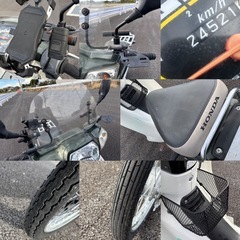 ⭐️スーパーカブ50.セルスタート付き4速モデル⭐️プラグなど新品交換済で快調⭐️50cc原付オートバイ⭐️の画像