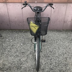 ジモティ割引有★【ジャングルジャングル岸和田店】自転車 シティサイクル ママチャリ グリーン系 26インチ 　南大阪 岸和田市 貝塚市 泉佐野市 和泉市 忠岡町 熊取町の画像