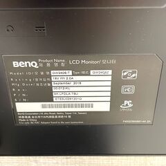 BenQ GW2406-T 液晶モニター 2018年製 23.8インチ ベンキュー 25K 北3の画像