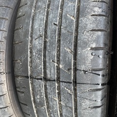 中古タイヤ　215 55 R17 goodyear EAGLE RVF 4本セット　車検、転がし用などにの画像