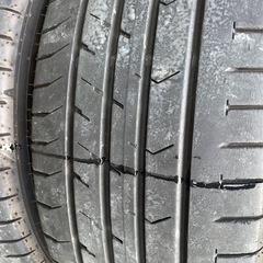 中古タイヤ　215 55 R17 goodyear EAGLE RVF 4本セット　車検、転がし用などにの画像