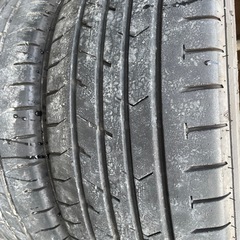 中古タイヤ　215 55 R17 goodyear EAGLE RVF 4本セット　車検、転がし用などにの画像