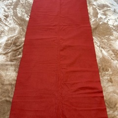 ジビエレドンナGIBIERRE donna大判マフラー大判ストール大判ショール大判スカーフ赤色無地ウール毛50％カシミヤカシミア25％縦202センチ横72センチイタリア製レディース女性用婦人ウィメンズwomen’sメンズmen’s男性用紳士ユニセックス男女兼用の画像