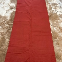 ジビエレドンナGIBIERRE donna大判マフラー大判ストール大判ショール大判スカーフ赤色無地ウール毛50％カシミヤカシミア25％縦202センチ横72センチイタリア製レディース女性用婦人ウィメンズwomen’sメンズmen’s男性用紳士ユニセックス男女兼用の画像