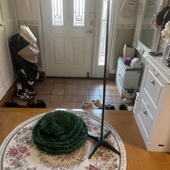 ワンタッチクリスマスツリーセットの画像