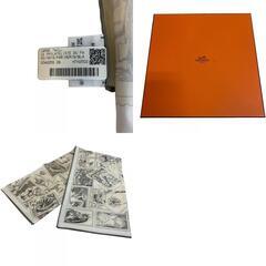 エルメス HERMES スカーフ LE PHILATELISTE DU FAUBOURG フォーブルの切手愛好家 カレ90 アイボリーの画像