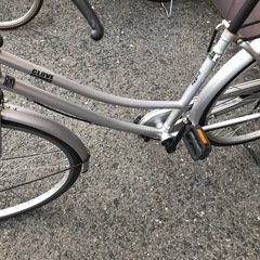 ジモティ割引有★【ジャングルジャングル岸和田店】自転車 シティサイクル ママチャリ シルバー 26インチ 南大阪 岸和田市 貝塚市 泉佐野市 和泉市 忠岡町 熊取町の画像