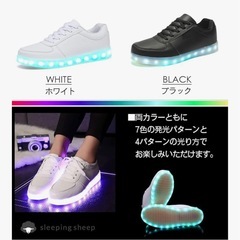 【お値下げ・22日まで】光るLEDスニーカーの画像