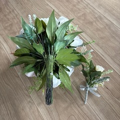 ブーケ　ブートニアの画像