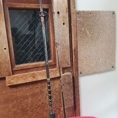 カーボン　釣竿　 中古品　②の画像