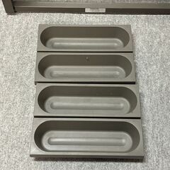 J7P2421 カサ立て オブリークアーバン 12本用 傘 オレンジ テラモト TERAMOTO 樹脂製 シュート オフィス 店舗 現状の画像