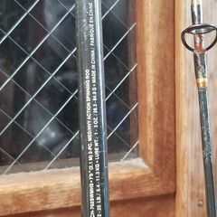 カーボン　釣竿　 中古品　②の画像