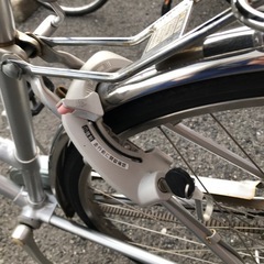 ジモティ割引有★【ジャングルジャングル岸和田店】自転車 シティサイクル ママチャリ シルバー 27インチ 南大阪 岸和田市 貝塚市 泉佐野市 和泉市 忠岡町 熊取町の画像