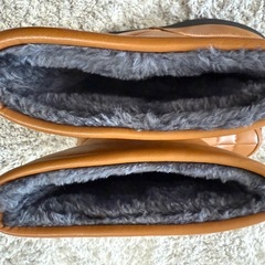 スノーブーツ新品未使用23cmブラウン、中ボアの画像