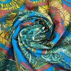 エルメス HERMES スカーフ SOUS LE GIDE DE MARS 軍神マルス カレ90 マルチカラーの画像