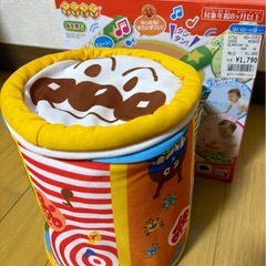 【美品】アンパンマンやわらかメロディドラム　たいこ　おもちゃ　知育玩具の画像