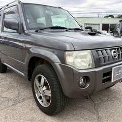 【支払総額17.8万円】h20年式キックスKIX車検令和9年11月RXターボ4WD 不具合無し フルセグTV 5速MT ワンオーナーの画像