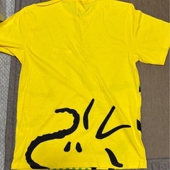 スヌーピー　Ｔシャツ　黄色の画像