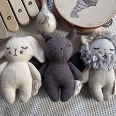 コンゲススロイド ぬいぐるみ 木製楽器の画像