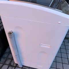 ☆AQUA アクア 全自動電気洗濯機 7.0kg 簡易乾燥 ガラストップ AQW-GS70JBK 2021年製 フロストゴールド の画像