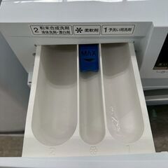 ★リユースのサカイ高崎店★TJ13402 AQUA ドラム式洗濯機 8kg 2021年製 動作確認／クリーニング済みの画像