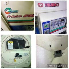 TA395 【直接引取り限定】イセキ パールメイト250 籾摺り機 インバータ 動作未確認 現状渡し ジャンク扱い品　 もみすり機　農機具の画像