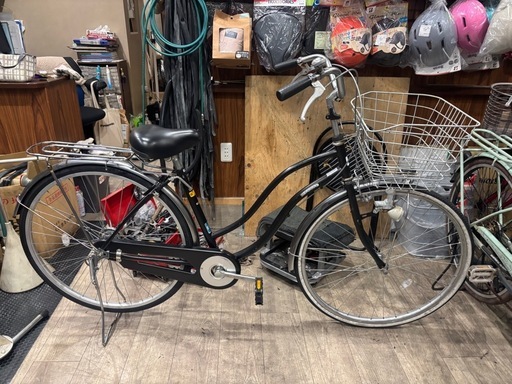 27インチリサイクル自転車　後ろタイヤ新品