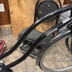 27インチリサイクル自転車　後ろタイヤ新品の画像