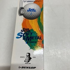 O2511-442 TOUR SPECIAL SOFT＆METAL ゴルフボール3個セット ※バラ売り不可 未使用品の画像