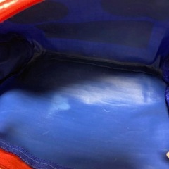 MONSTER FACE PINK スクエアポーチ可愛いコスメポーチ（小物入れ）の画像