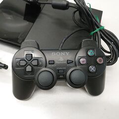 品質保証☆配達有り！6000円(税込）PS2 slime 本体セット SCPH-90000 コントローラー1個 メモリーカードの画像