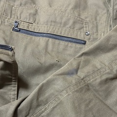 【数回着用】Z-DRAGON 長袖空調服 オリーブ 74120-9-4L 2着セットの画像