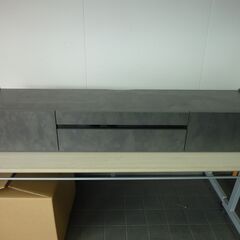 未使用/新品　訳ありアウトレット　［幅160cm］テレビ台 テレビボード 32型 ストーン調 TV台 ローボードの画像