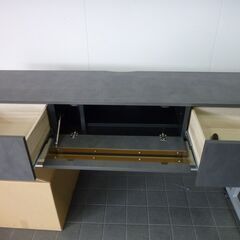 未使用/新品　訳ありアウトレット　［幅160cm］テレビ台 テレビボード 32型 ストーン調 TV台 ローボードの画像