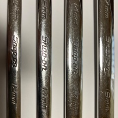 スナップオン ストレートメガネ 4本セット　工具の画像